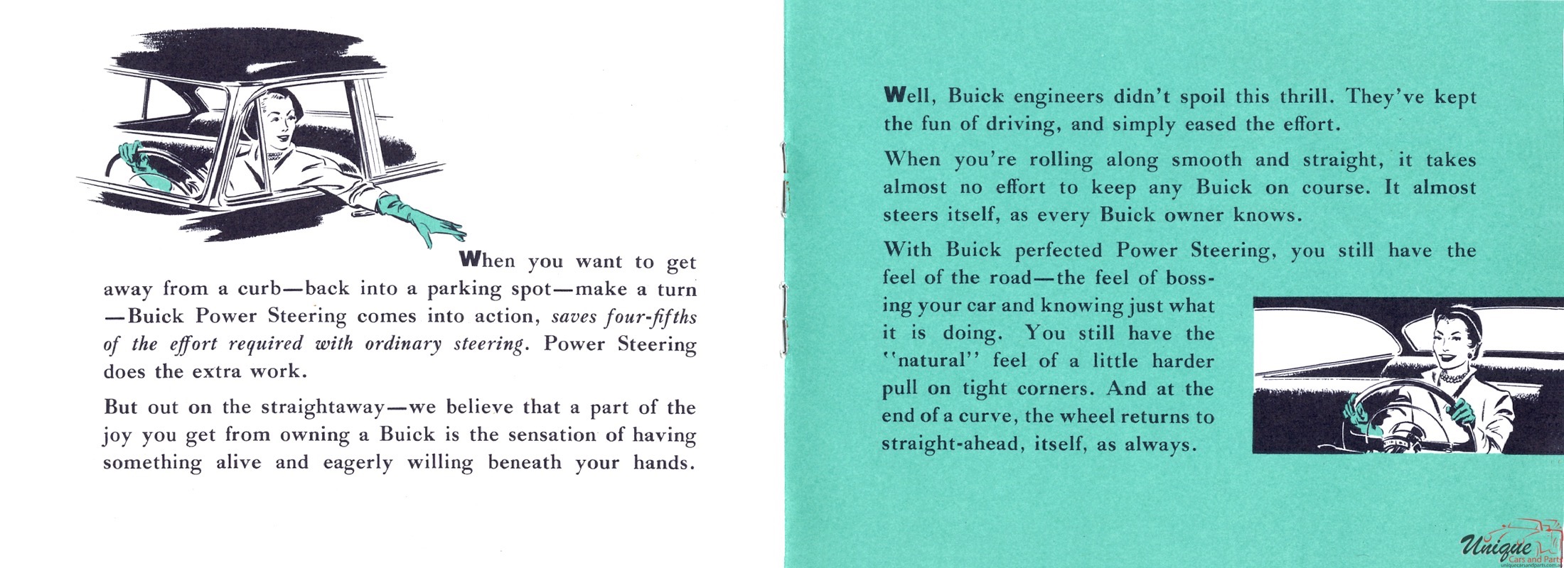 1952 Buick Power Steering Folder Page 4